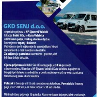 Novost za posjete Kući Velebita i Nacionalnom parku