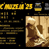 Noć muzeja 2023. - obavijest